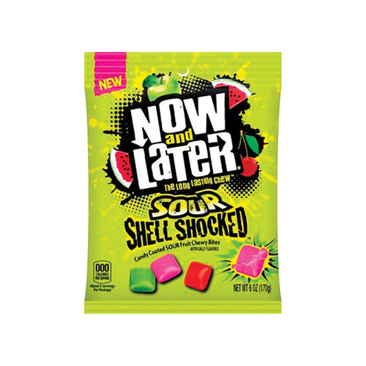 Now and Later Sour Shell Shocked